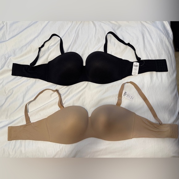 Soma Enbliss Wireless Strapless Bra (Multi-Way Straps) Size 38DD NWT (Lot of 2) - Picture 1 of 7